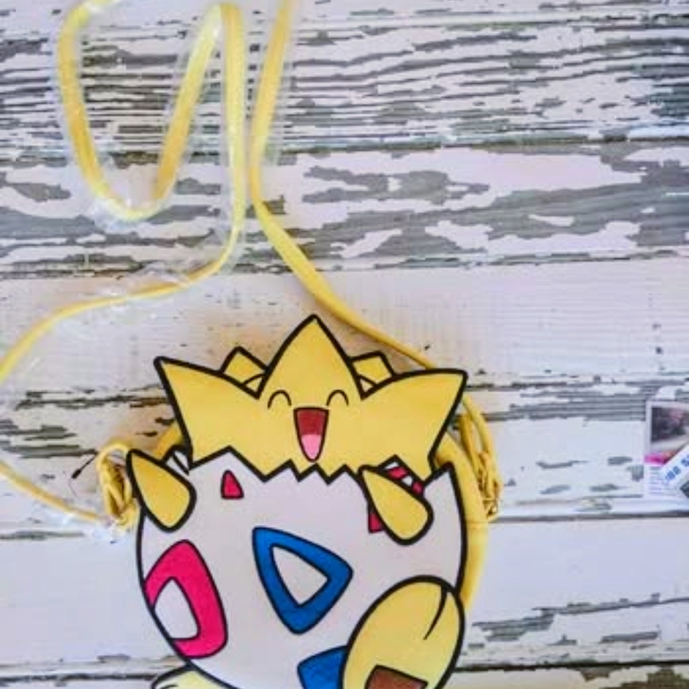 NWT New Togepi Pokemon Crossbody Bag - Licensed Purse from Think Geek | Anime